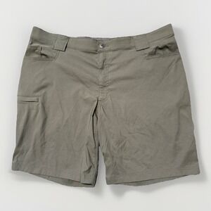 Duluth Trading Co MENS SIZE 44 Flex Dry On The Fly Cargo Shorts 10" Inseam Green